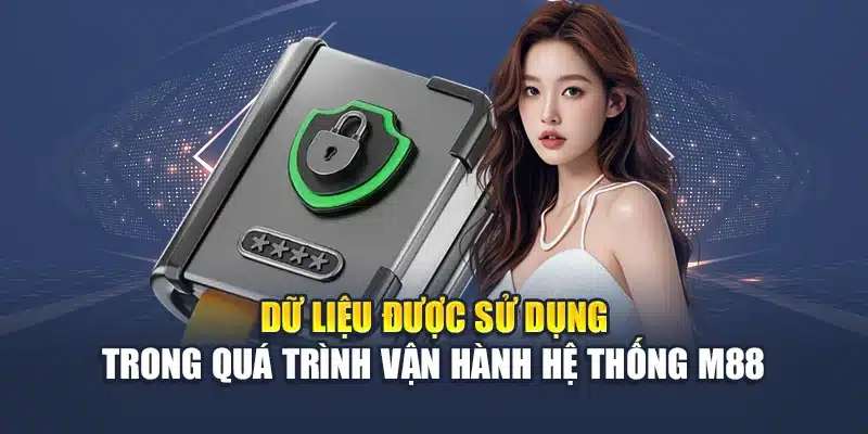 Dữ liệu được sử dụng trong quá trình vận hành hệ thống M88